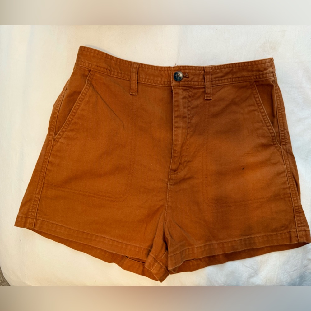 Madewell Brown camp Shorts